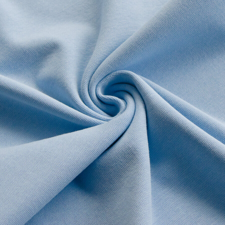 Baumwollbündchen Helles Babyblau