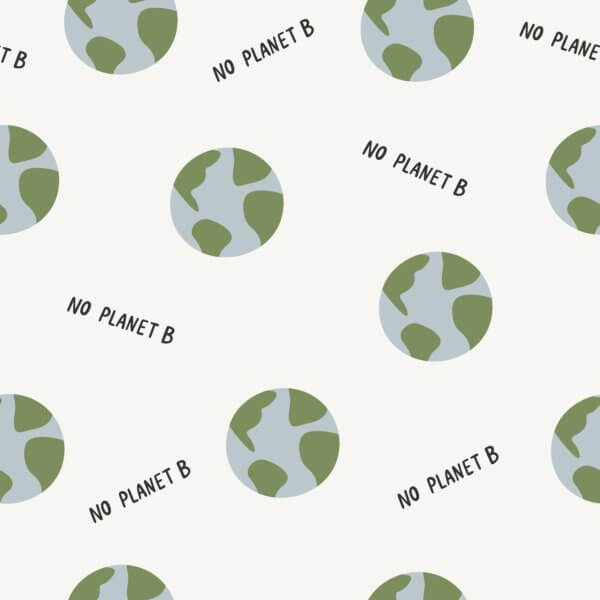 No Planet B Jersey - Reststück 65 cm